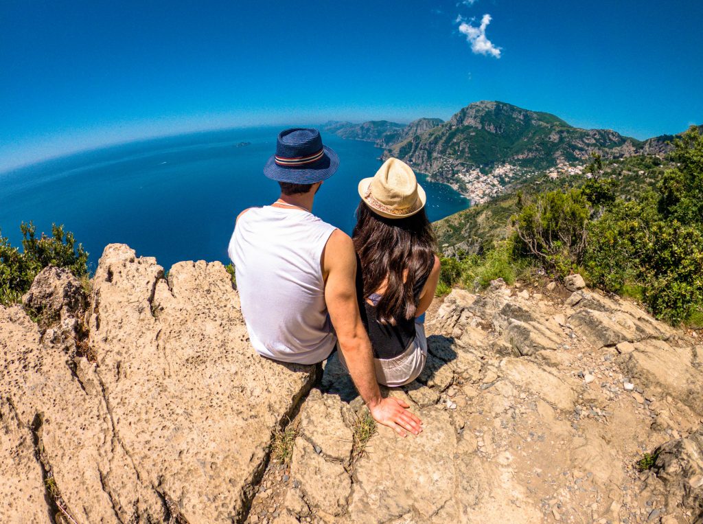punto più panoramico del sentiero degli dei